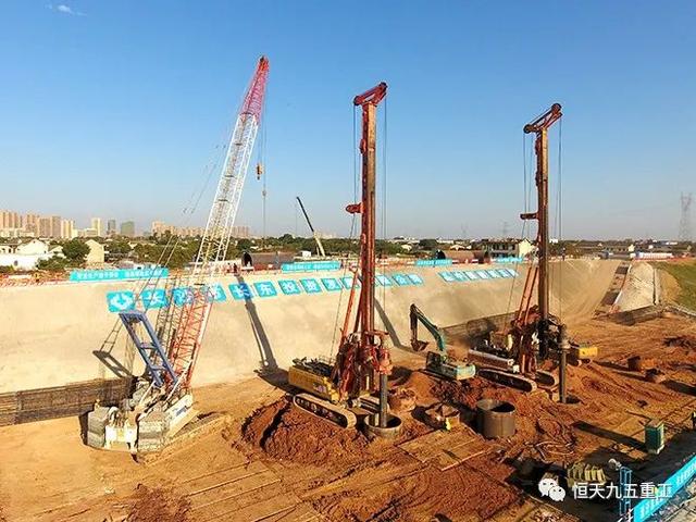 高效高质，确保桩基础质量和工程进度——恒天九五旋挖钻机浏阳河大桥施工记
